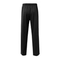 thumbnail image 5 of Mens Tear Away Basketball Pants 2 Side Zippers Snap off Full Open Down Sweatpants Leg Post Surgery Pant with Pockets Track Jogger Athletic Bottom Running Elastic Waist Sport Pants, 5 of 6