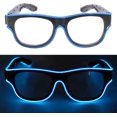 thumbnail image 1 of Gafas Led, Gafas Con Luz Inalámbrica, Gafas De Sol Luminosas Con Ajuste De 4 Velocidades Para Cosplay, Halloween, Bar Club Party, 1 of 5