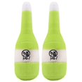 thumbnail image 2 of 2PCS Wine Bottle Pet Toy Realistic Cat Squeaky Toy Puppy Plush Toy for Dogs, 2 of 10