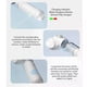 thumbnail image 2 of Pet Grooming Vacuum Cleaner Automatic Shedding Brush Dog Vacuum Grooming Kit for Dogs Cats Bed Carpet Dog Shedding Brush Vacuum, 2 of 5