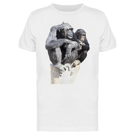 Portrait Of Chimpanzees Tee Men's -Image by Shutterstock