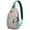 Lightweight, variant on Yellow Pineapple Print Crossbody Sling Backpack, Multi-Functional Shoulder Backpack for Women Men, Ideal for Cycling, Photography, Shopping with Layered Storage