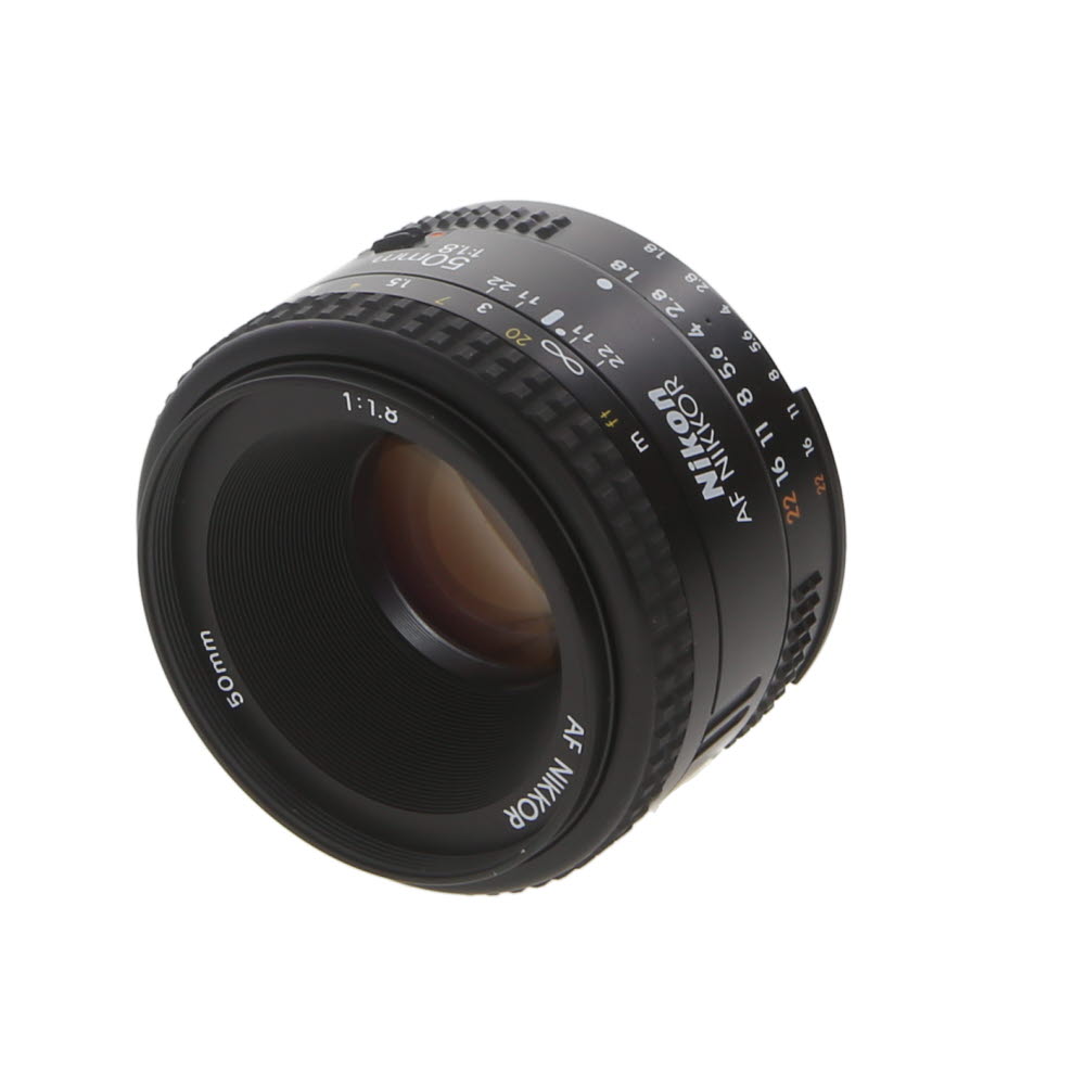Nikon AF FX NIKKOR 50mm f/1.8D Lens with Auto Focus for Nikon DSLR Cameras - image 3 of 6