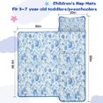 thumbnail image 5 of Pioneer Flower Floral Print Pattern Toddler Nap Mats for Kids Preschool,Sleeping Mat Bag or Kids,Toddler Sleeping Bag,Toddler Nap Mat or Daycare, 5 of 6