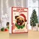 thumbnail image 1 of 2025 Pug Advent Calendar 2d Christmas Decorative Pendant, 1 of 5