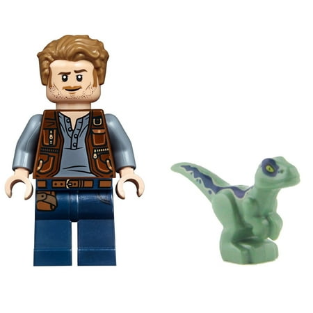 Lego Jurassic World Fallen Kingdom Owen Grady And Blue From Set Walmart Canada