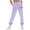Purple, variant on Juslio Trousers Pants for Women Casual Fashion Pocket Athletic Pants