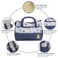 thumbnail image 2 of TeqHome 5Pcs Portable Baby Diaper Bag Tote Durable with Diaper Pad Food Bottle Bag for Mom Dad Travel Daycare Pink, 2 of 16