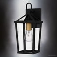 thumbnail image 3 of Luxury Urban Loft Wall Sconce, Small Size: 13.25''H x 6''W, with Mid Century Modern Style Elements, Matte Black Finish, UQL1961 from the Ulm Collection by Urban Ambiance, 3 of 5