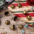 thumbnail image 3 of 20 piezas de campanas para manualidades, campanas pequeñas, campanas vintage, estatuas de campana de metal, campana colgante, adorno de campana de Navidad, carillón de viento, accesorios de campana, 3 of 5