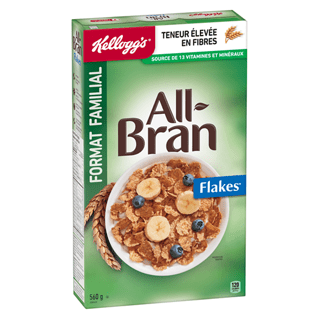 Kellogg's* All-Bran* Flakes Cereal Family Size 560g, Kellogg's* All-Bran* Flakes Cereal Family Size 560g