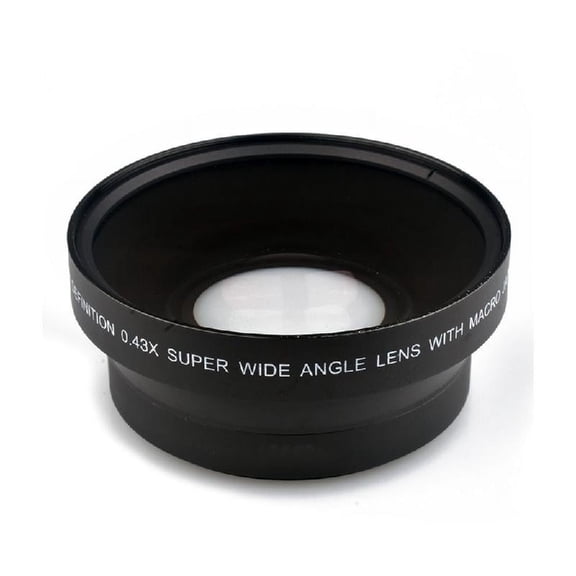 Super Wide-angle Macro Lens 67mm 0.43x Fisheye Fish Eye Lens with Front Rear Cap