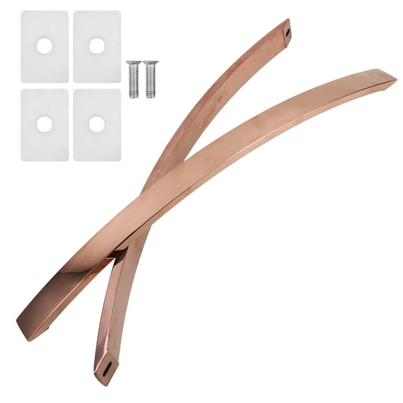 WASHWEPE Shower Handle Replacement Rose Gold 1 Set 18.1x1.2x0.4in