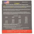 thumbnail image 2 of DR Strings Lo Rider MH5-130 Medium Stainless Steel 5-String Bass Strings, 2 of 2