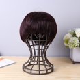 thumbnail image 3 of CNKOO Wig Stands Hat Cap Holder Plastic Storage Rack Wigs Support Tool (Black), 3 of 6