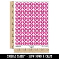 thumbnail image 2 of Letter T Uppercase Cute Typewriter Font 200+ Round Stickers - Hot Pink - Matte Finish - 0.50" Size, 2 of 3