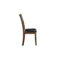 thumbnail image 5 of New Classic Furniture Gia Ebony Wood Dining Chair with PU Seat (Set of 4), 5 of 7