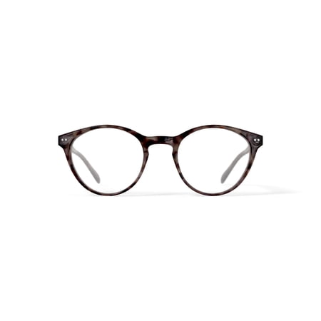 M America Women's Bijou Round Prescription Eyeglasses with Case, Light Tortoise