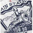 thumbnail image 5 of Y Yellowstone Ranch Train Station Toddler Boy Girl T Shirt Infant Toddler Brisco Brands 6M, 5 of 6