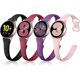 thumbnail image 1 of Compatible con Samsung Galaxy Watch 4 (40 mm, 44 mm, 42 mm, 46 mm) y Samsung Active 2 (40 mm, 20 mm). Correa de silicona suave y fina., 1 of 5