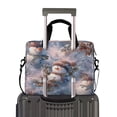 thumbnail image 2 of 16" Laptop Briefcase for Work Travel Laptop Shoulder Bag Carrying Handbag Laptop Case Snowman Pine Branch, 2 of 8
