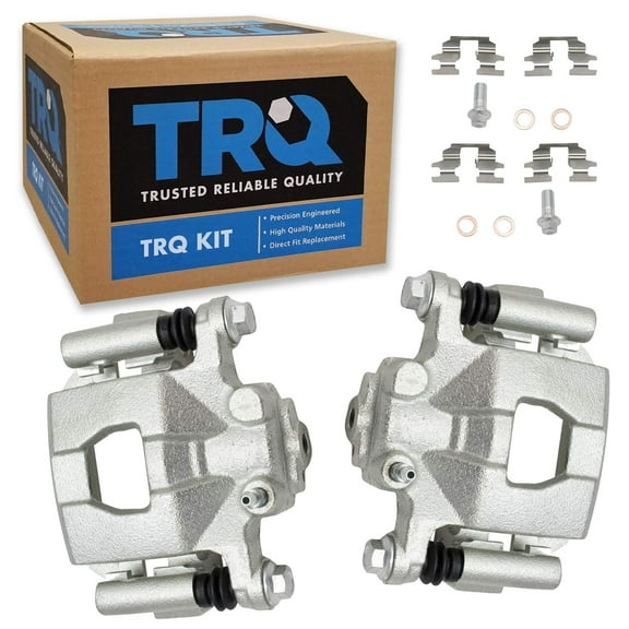 TRQ Rear Brake Caliper Set Compatible with 2002-2022 Nissan Altima 2003-2022 Maxima