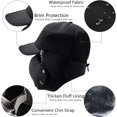 thumbnail image 5 of Gorro de Invierno NQ Gorro de Aviador Antiviento Unisex 55 a 58 cm, 5 of 5