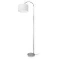 thumbnail image 1 of Simple Designs Arched Brushed Nickel Floor Lamp, 1 of 9