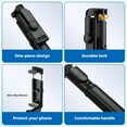 TRAHOOSelfie Stick Tripod, Retractable Selfie Stick Tripod with