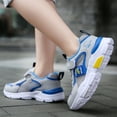 thumbnail image 6 of Eashi leisure trend single mesh double mesh leather breathable non slip light running shoes., 6 of 6