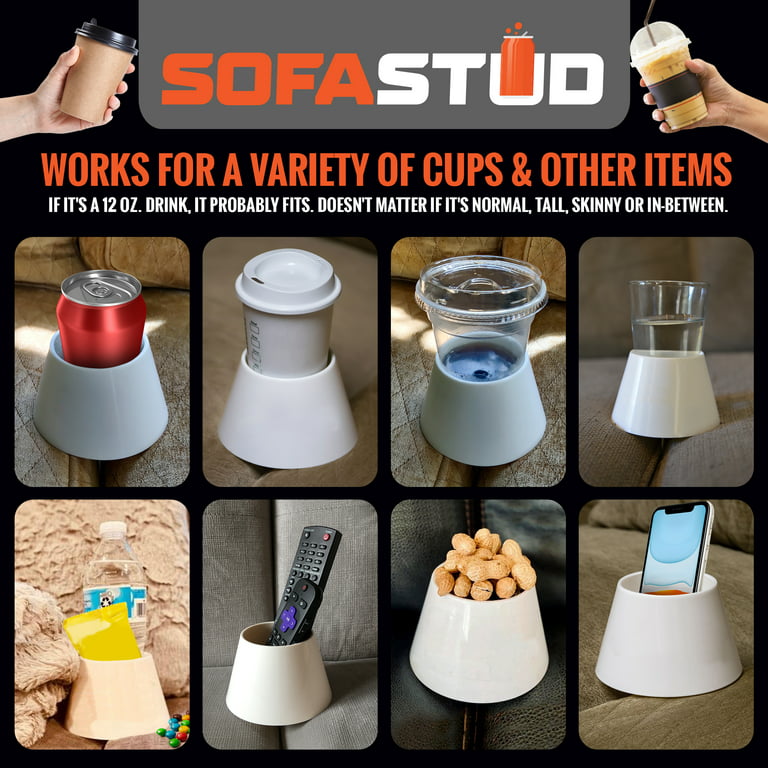 SofaStud, The Spill-proof Couch Cup Holder – Sofa Stud