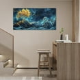 thumbnail image 7 of Asdg12s-Tree of Life Canvas Large Wall Art for Living Room Abstract River Mountain Framed Prints Pictures Golden Tree Painting Artwork Office Home Decor for Bedroom Dining 60"x30", 7 of 7