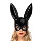 thumbnail image 2 of Black Bunny Mask Sexy Masquerade Ball Party Adults Rabbit Ears Easter Fancy Dress Mask, 2 of 4