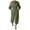 Green, variant on Brilliant Women Jumpsuit Plus Size Jumpsuits for Women Women Lady Bandage Lapel Slim Long Button Rompers Long Pants Jumpsuits Trousers Clearance Clothes under $5.00