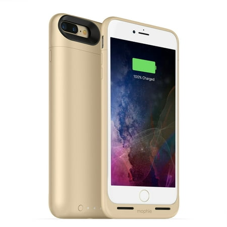 Mophie Charge Force Wireless Battery Case for iPhone 8 plus and 7 Plus (Only Plus Compatible) Gold (Renewed)