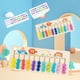 thumbnail image 1 of Juguete de piscina, juguete para bebés, juguete para niños pequeños. Tablero de rompecabezas de madera con bolas de colores de varios canales. Juego de cuatro bolas de colores para enseñar a caminar y, 1 of 6