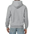 thumbnail image 2 of Gildan Mens Heavy Blend Hooded Sweatshirt, 2XL, Military Green, 2 of 2