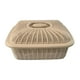 thumbnail image 3 of Cesta de frutas con tapa, soporte para frutas, cuenco y almacenamiento para palillos para la cocina. Caqui Medio, 3 of 9