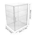 thumbnail image 2 of WHAMVOX Caja Organizadora Acrílica Para Con Puerta Magnética Y Divisores Ajustables, 2 of 6