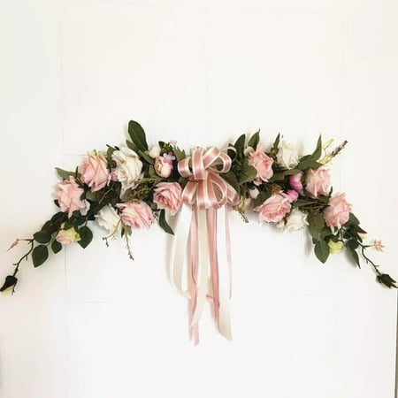 Artificial Flowers For Garden All clearance Classic Artificial Flowers for Home Room Garden Lintel Decoration,Roses Peonies ()