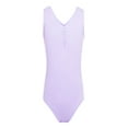 thumbnail image 6 of Aislor Kids Girls 2-Piece Dance Outfits Sleeveless Tank Leotard With Tutu Wrap Skirts Gymnastic Ballet, 6 of 7