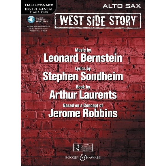 West Side Story for Alto Sax- Book/Online Audio
