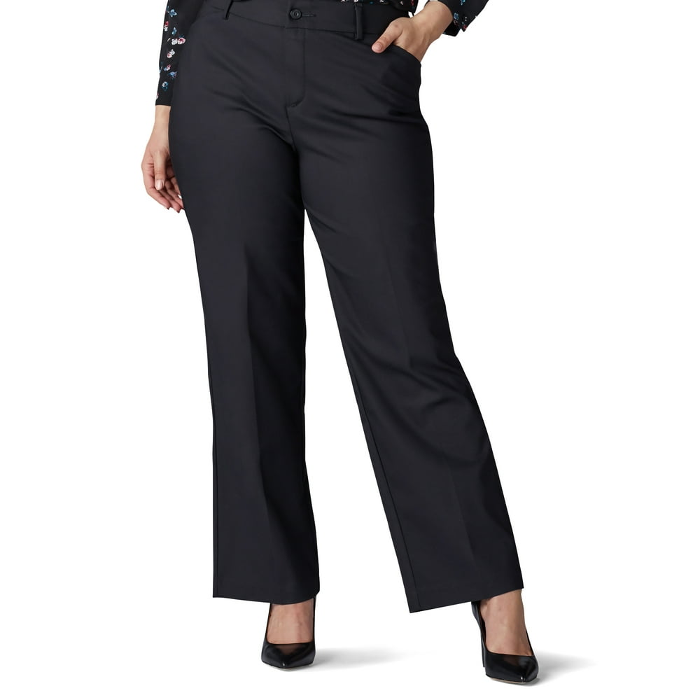 lee plus size flex motion trouser pants