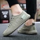 thumbnail image 1 of Zapatos casuales de seda de hielo Baotou de tela de paraguas para hombre, zapatillas de deporte de lona Wmkox8yii 123q2525, 1 of 1