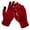 A, variant on Winter Snowflake Knitted Gloves for Men and Women with Touchscreen Mobile Phone Printing Design Warm Thick Fashionable Cold Weather Accessory