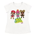 thumbnail image 1 of Playera Para Niña MGA Entertainment L.O.L Cuello Redondo Manga Corta Talla 6 Blanco, 1 of 2