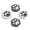 Gray, variant on GeekShare 4PCS Switch Thumb Grips, Soft Silicone Joystick Caps for Switch 1/OLED/Lite,Cat Paw Shape