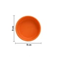 thumbnail image 5 of Juego 8 Flaneras Galerias El Triunfo De Melamina Naranja Liso 9cm, 5 of 5