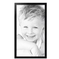 thumbnail image 2 of ArtToFrames 19" x 34" Black Stain Picture Frame, 19x34 inch Black Wood Poster Frame (WOM-4088), Pack, 2 of 8