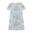 thumbnail image 4 of LOVZFMLL Robe Décontractée d'Été à Bretelles Robes de Tennis avec Poches pour Enfant, 4 of 5
